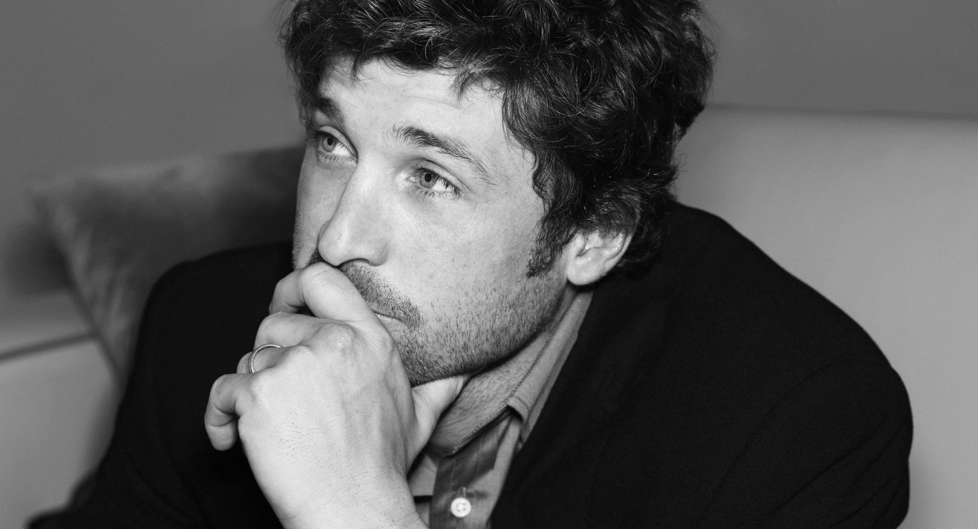 Patrick Dempsey Black And White at 1152 x 864 size wallpapers HD quality