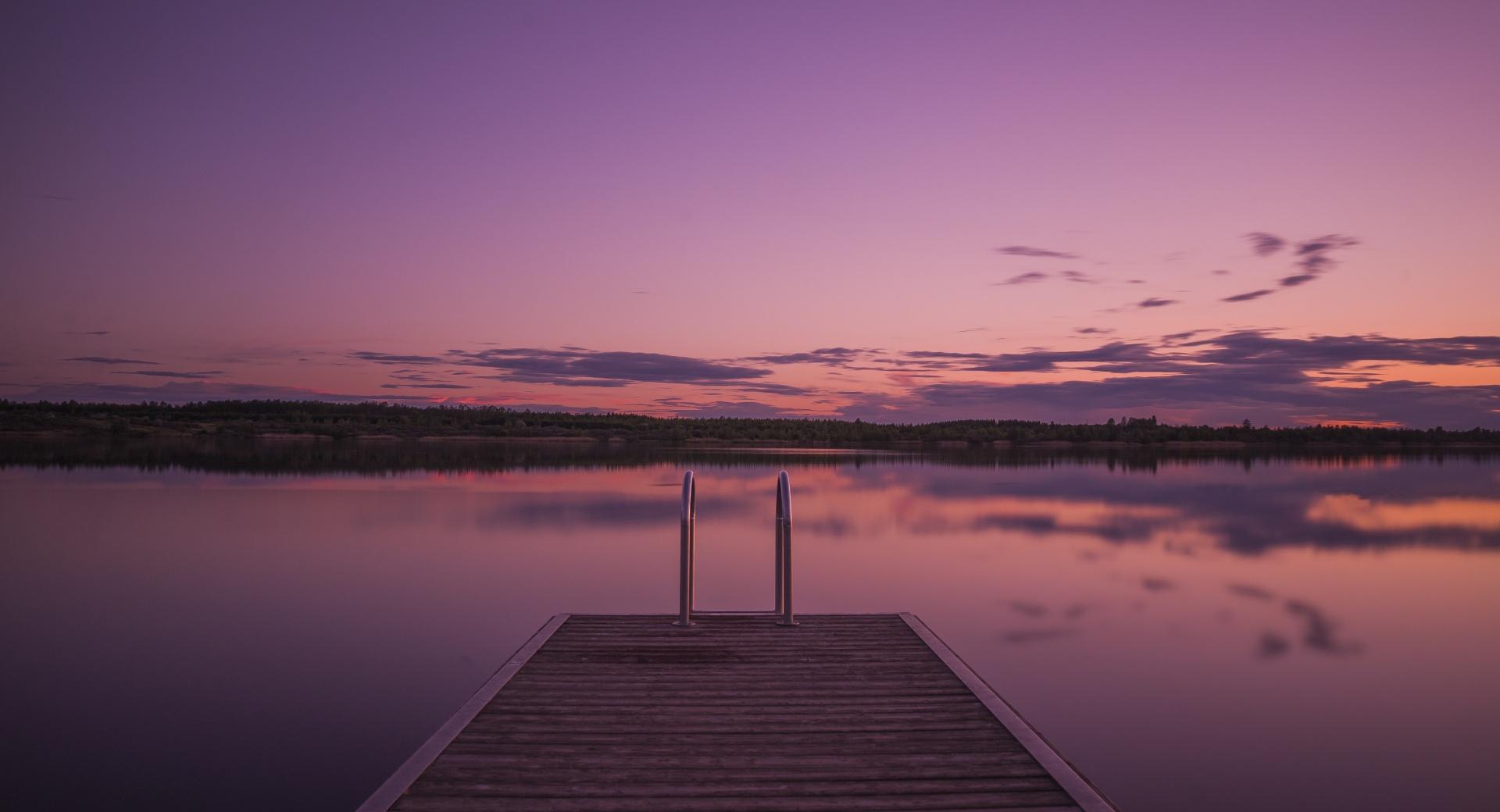 Purple Sunset wallpapers HD quality