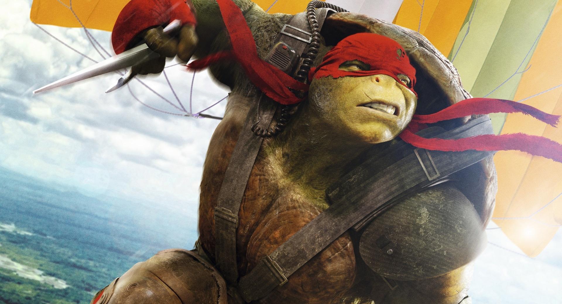 Raphael TMNT Out Of The Shadows at 320 x 480 iPhone size wallpapers HD quality
