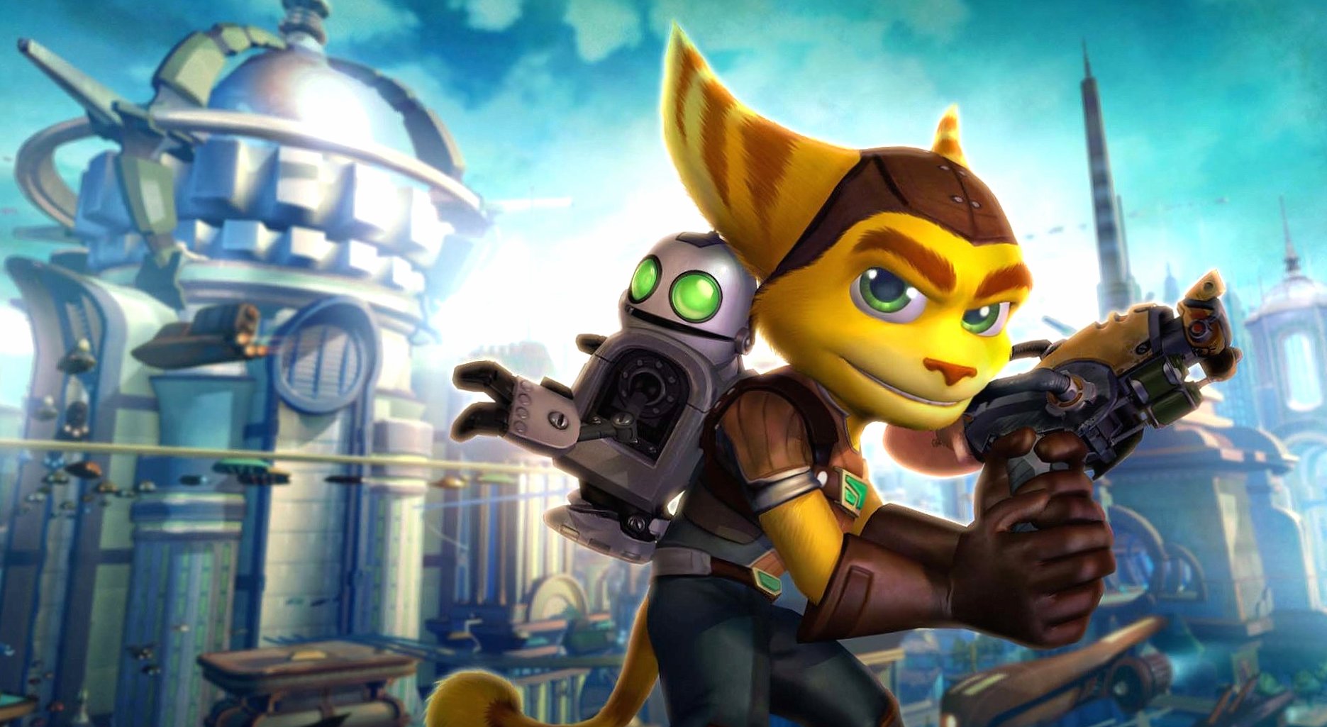 Ratchet and Clank at 2048 x 2048 iPad size wallpapers HD quality