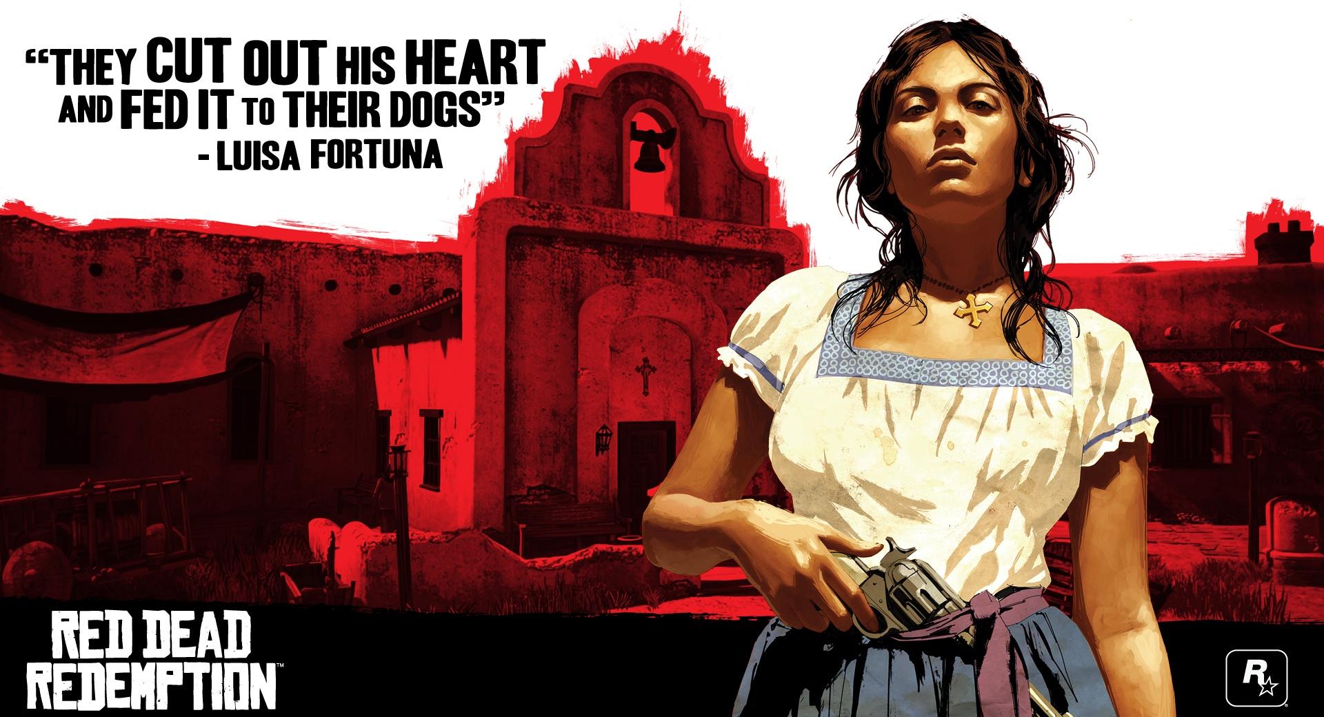 Red Dead Redemption, Luisa at 640 x 1136 iPhone 5 size wallpapers HD quality
