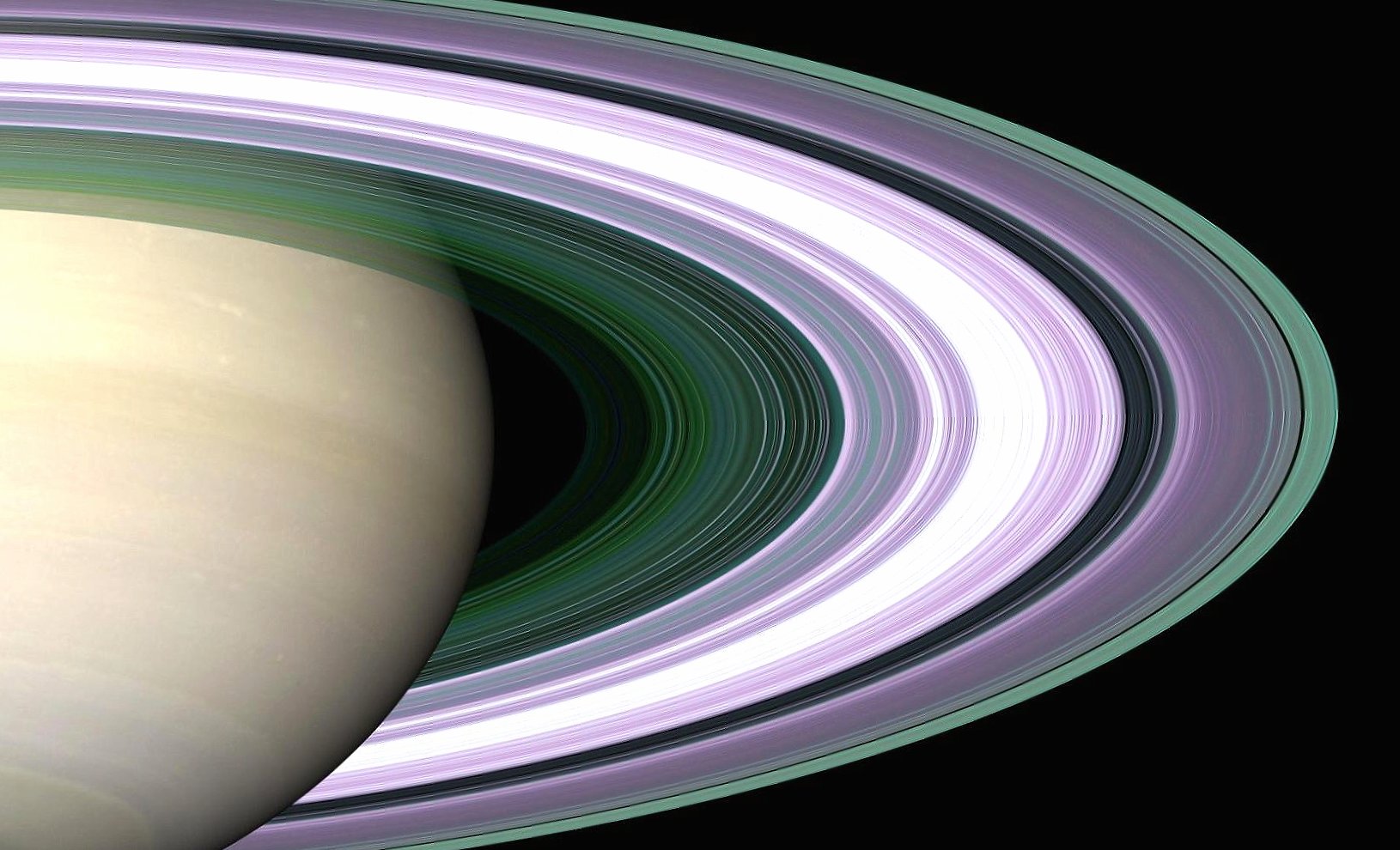 Какого цвета кольца сатурна. Сатурн щель Кассини. Планета с кольцами Сатурн. 2005 Кассини. Сатурн кольца Сатурна.