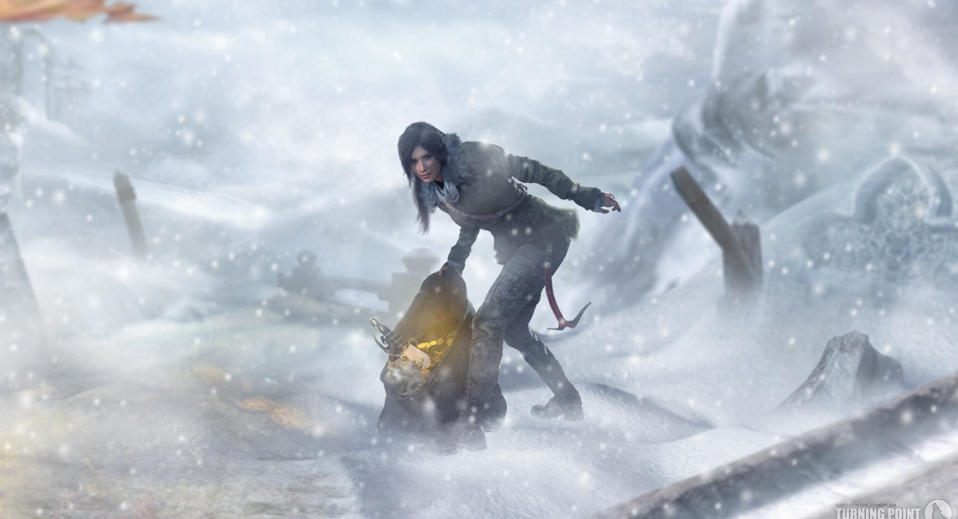 Rise of the Tomb Raider Treasure at 640 x 1136 iPhone 5 size wallpapers HD quality