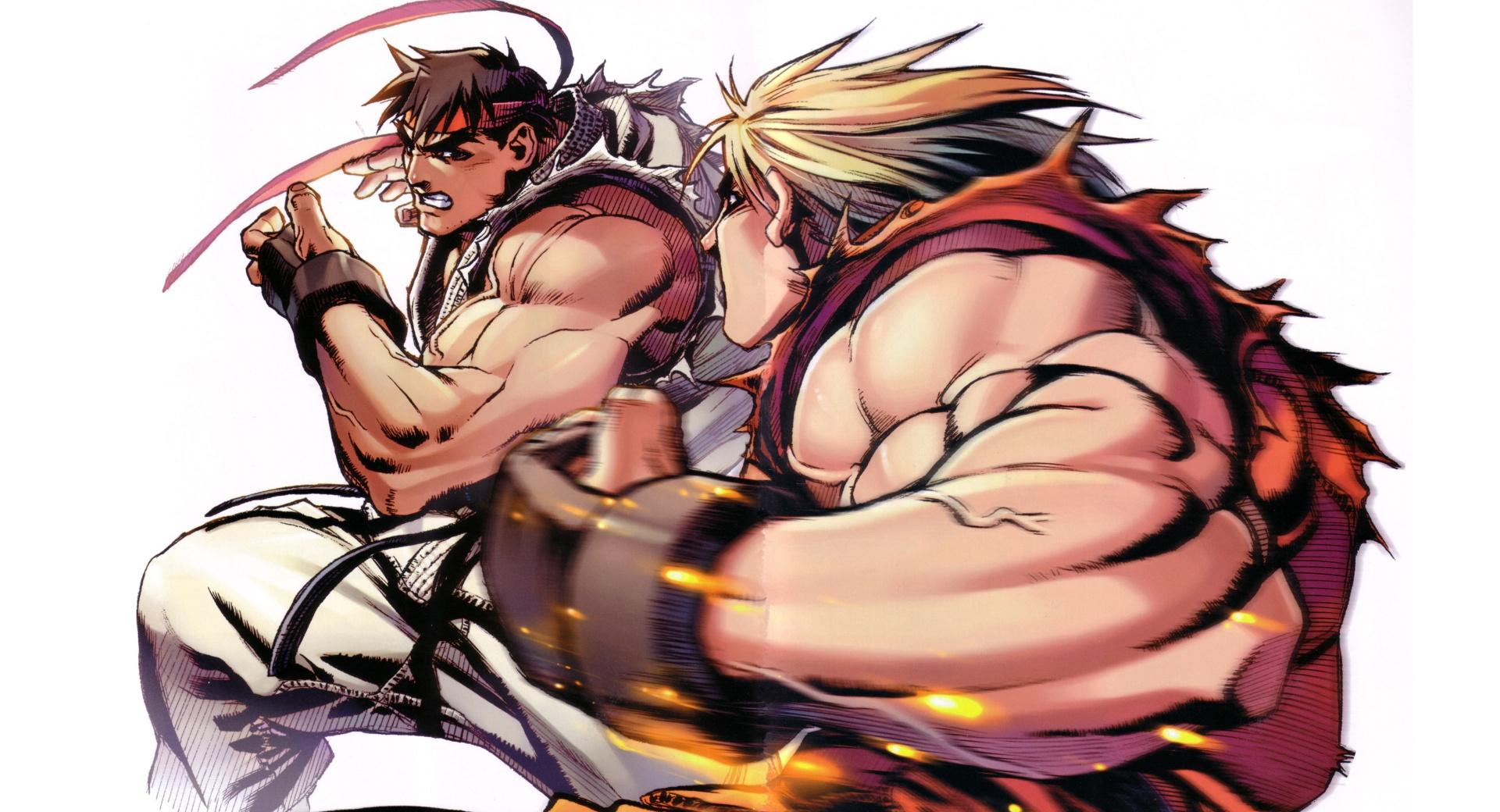 Ryu vs. Ken wallpapers HD quality