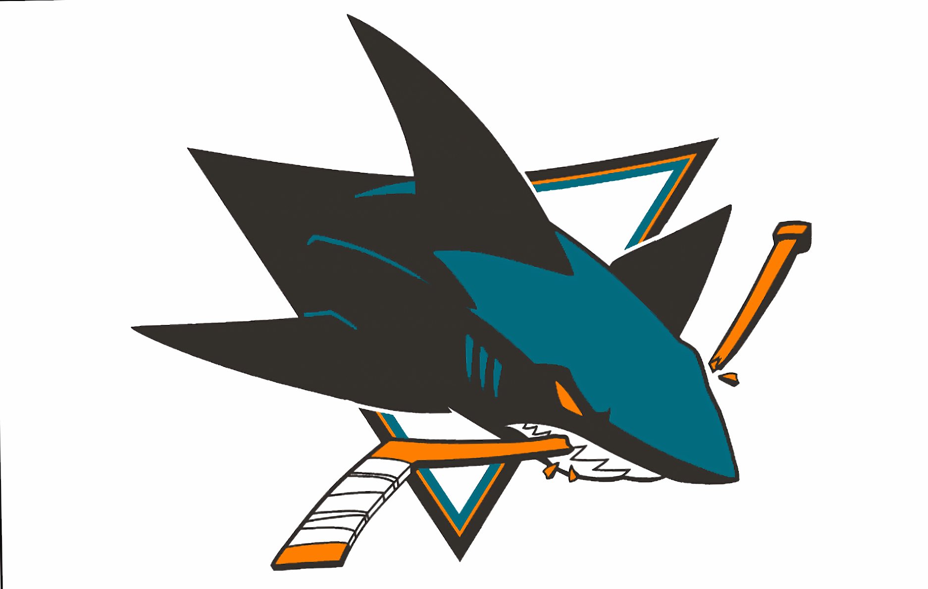 San Jose Sharks at 1600 x 1200 size wallpapers HD quality