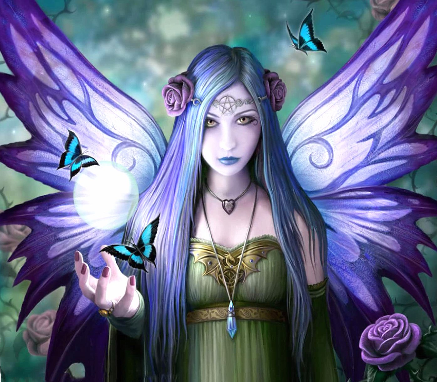 Satanic Fairy at 750 x 1334 iPhone 6 size wallpapers HD quality