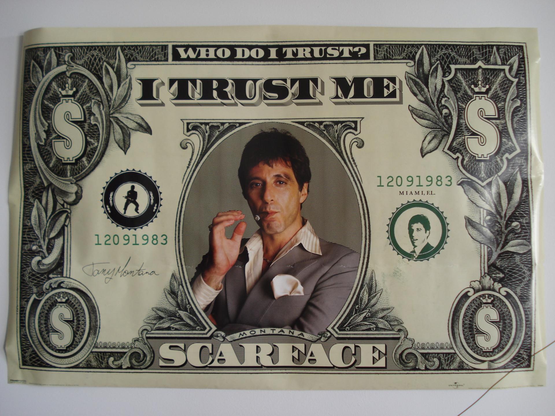 scarface wall poster