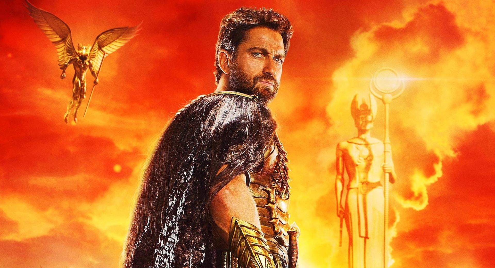 Set God of Desert Gods of Egypt at 2048 x 2048 iPad size wallpapers HD quality