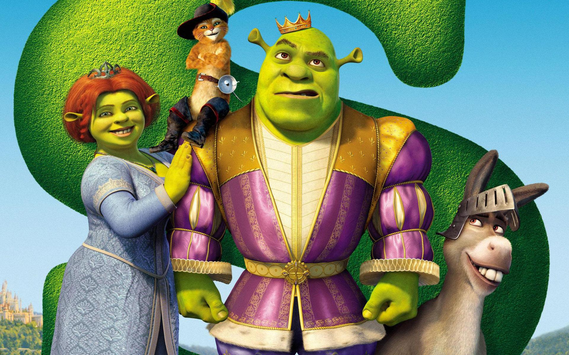 Shrek The Third at 640 x 960 iPhone 4 size wallpapers HD quality