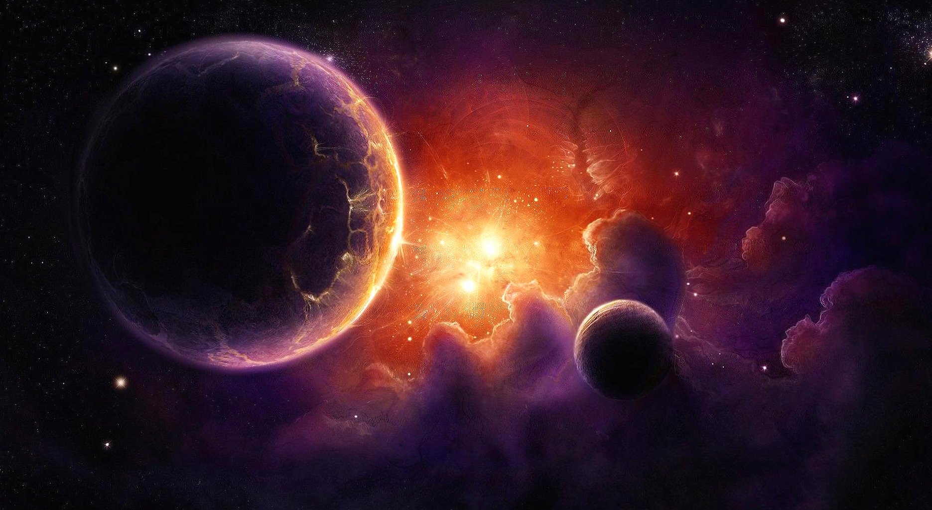 Stars and planets wallpapers HD quality