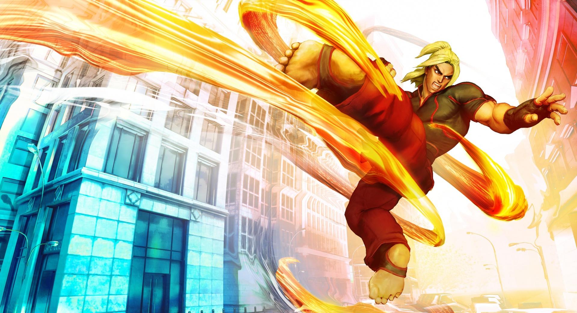 Street Fighter V Ken 2016 Video Game wallpapers HD quality