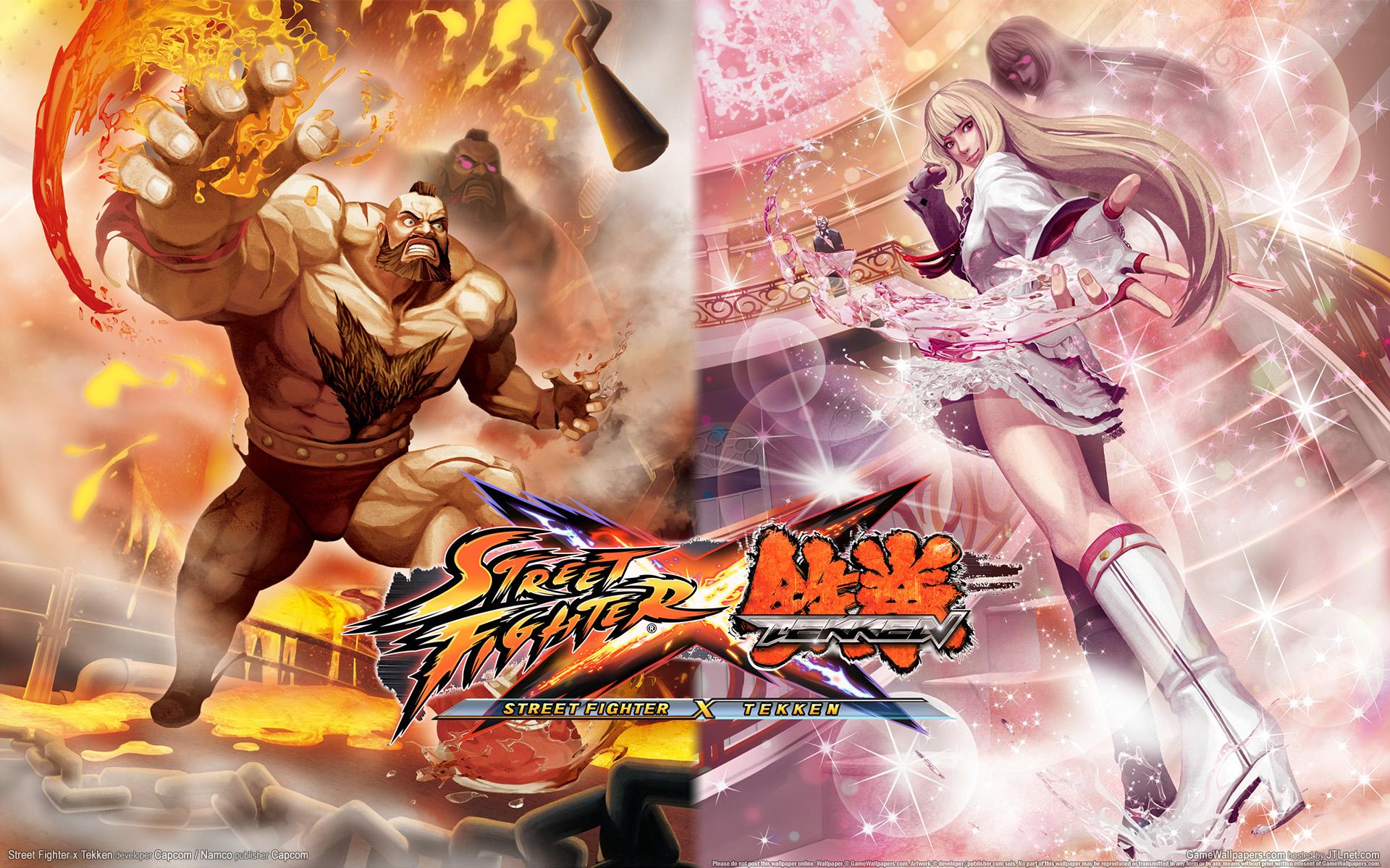 Street Fighter X Tekken at 1024 x 1024 iPad size wallpapers HD quality