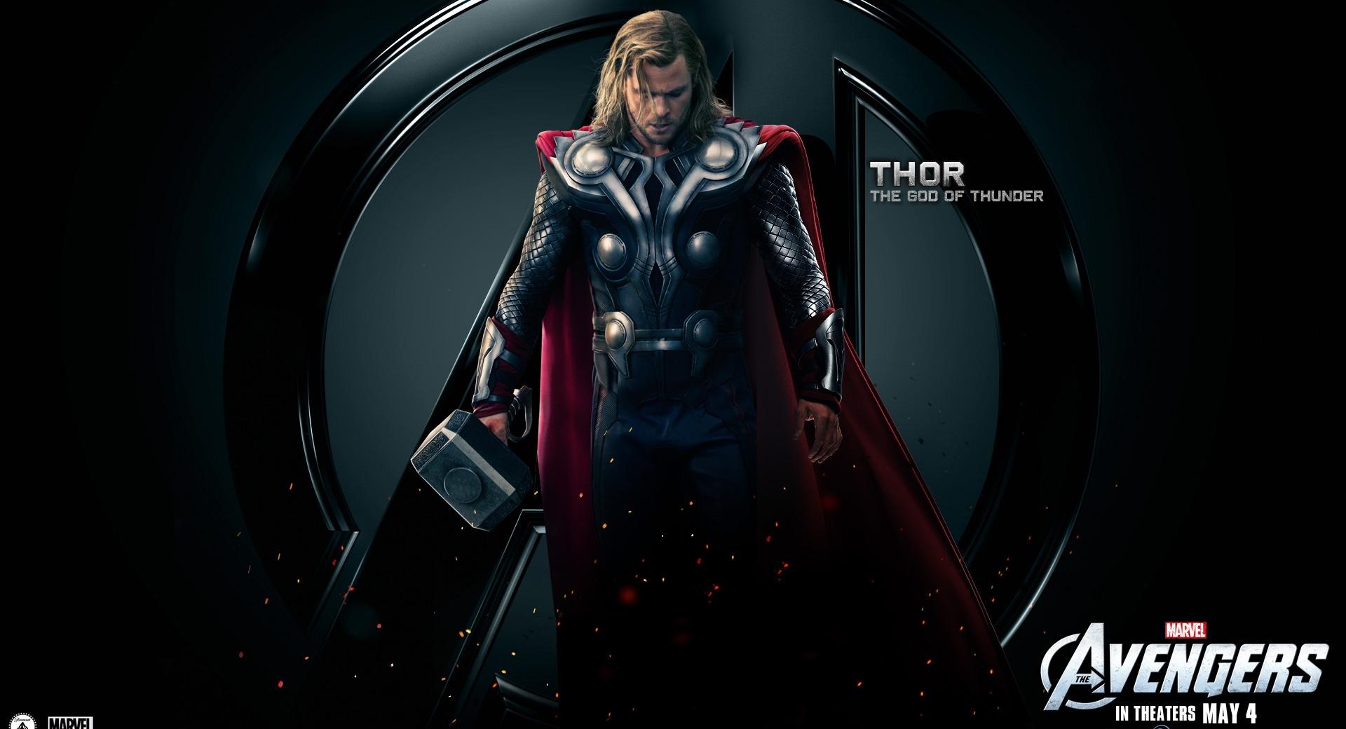The Avengers Thor at 1334 x 750 iPhone 7 size wallpapers HD quality