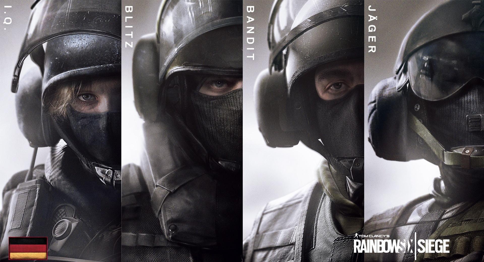 Tom Clancys Rainbow Six Siege GSG-9 at 640 x 1136 iPhone 5 size wallpapers HD quality
