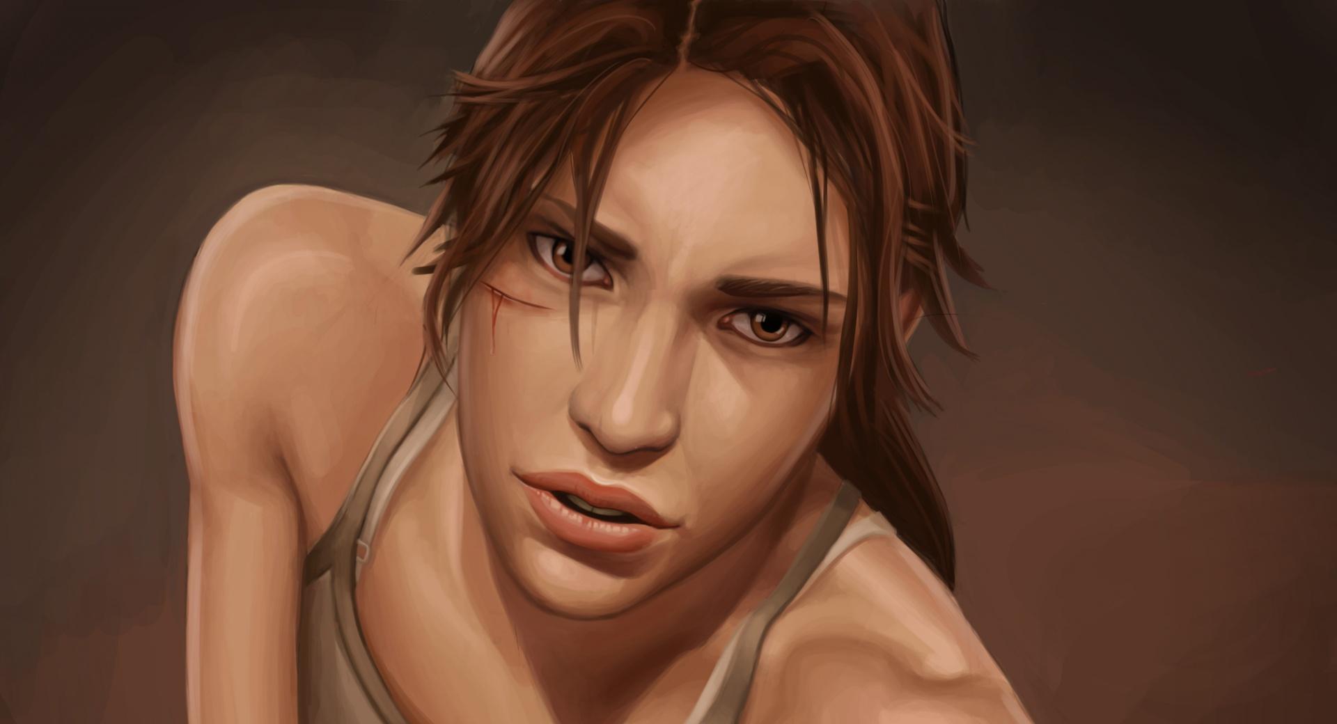 Tomb Raider 2012 Lara Croft at 1024 x 1024 iPad size wallpapers HD quality
