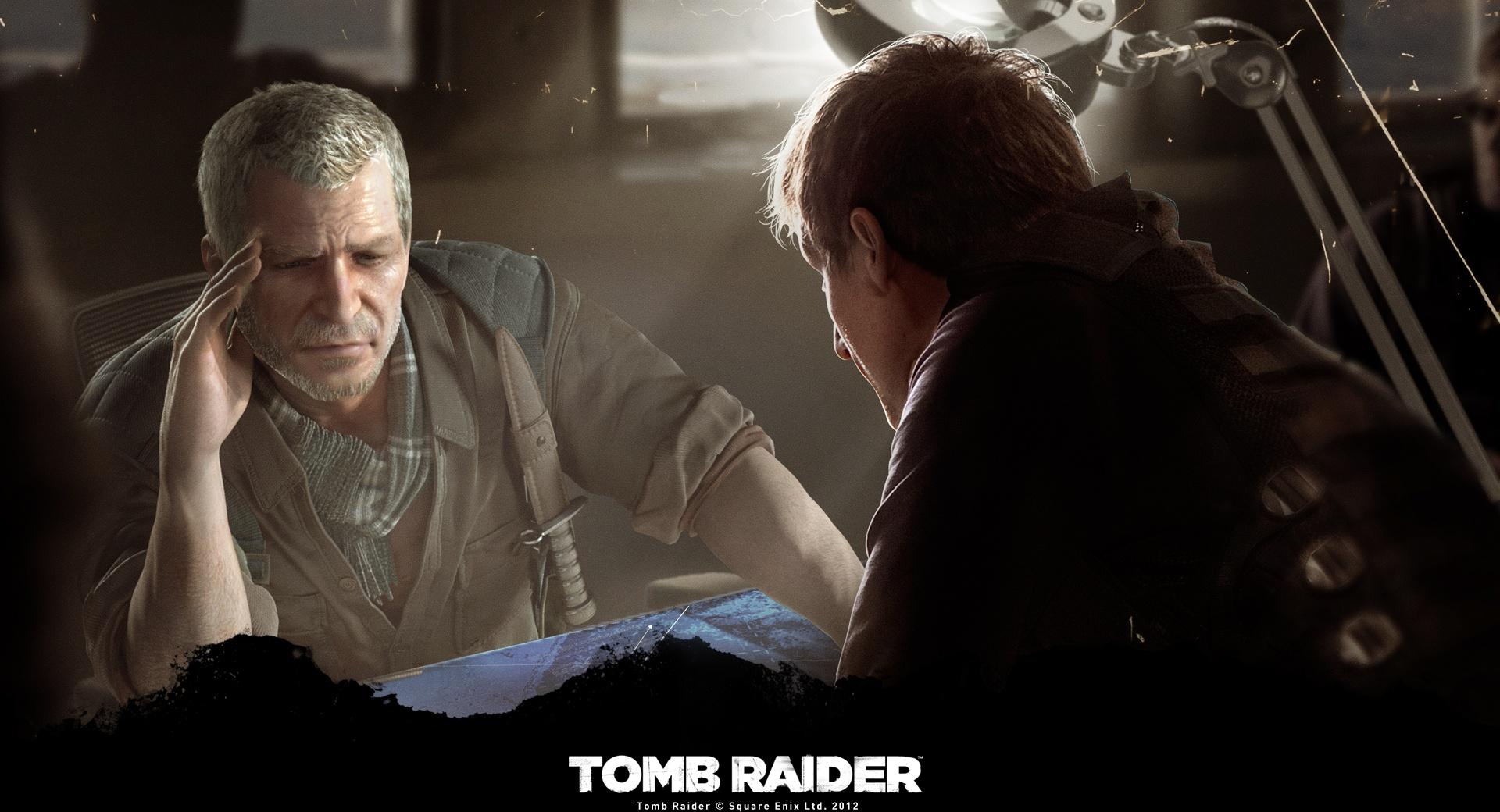 Tomb Raider Captain Conrad Roth at 1024 x 1024 iPad size wallpapers HD quality