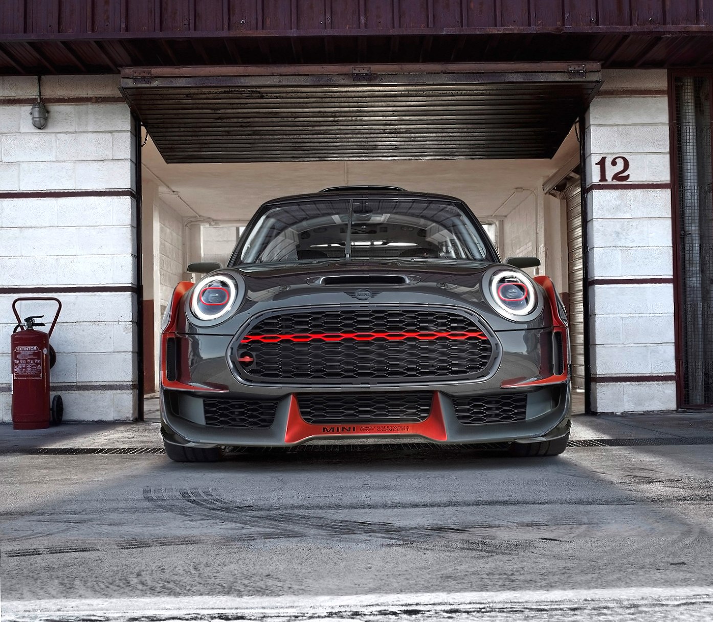 Tuned Mini at 320 x 480 iPhone size wallpapers HD quality