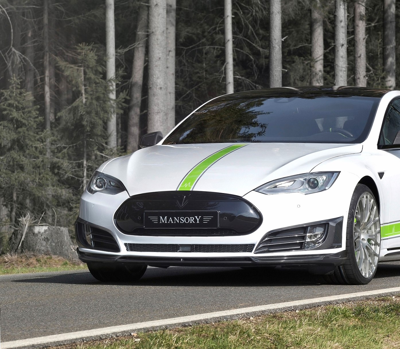 Tuned Tesla at 1280 x 960 size wallpapers HD quality