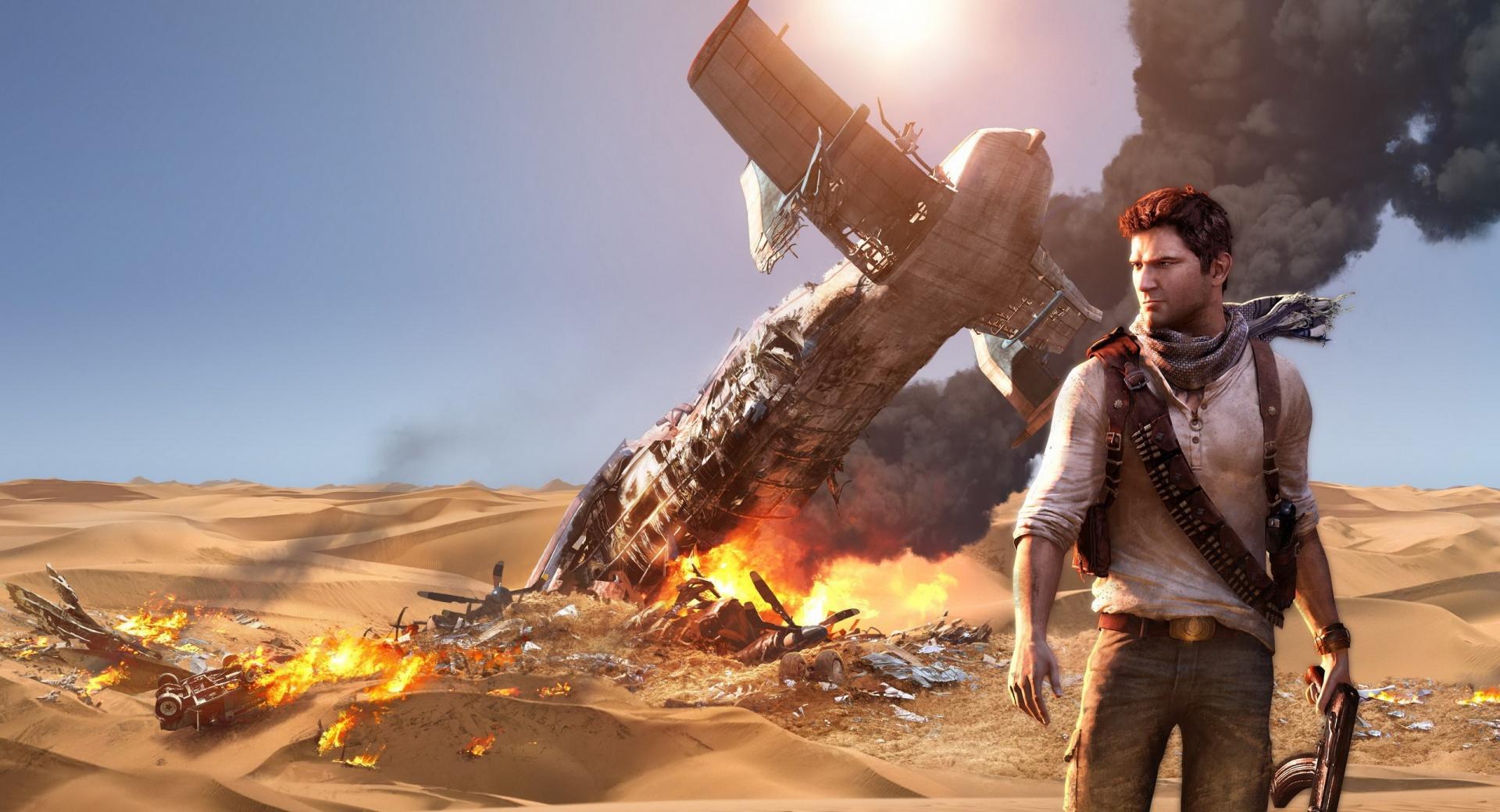 Uncharted 3 Drakes Deception at 2048 x 2048 iPad size wallpapers HD quality