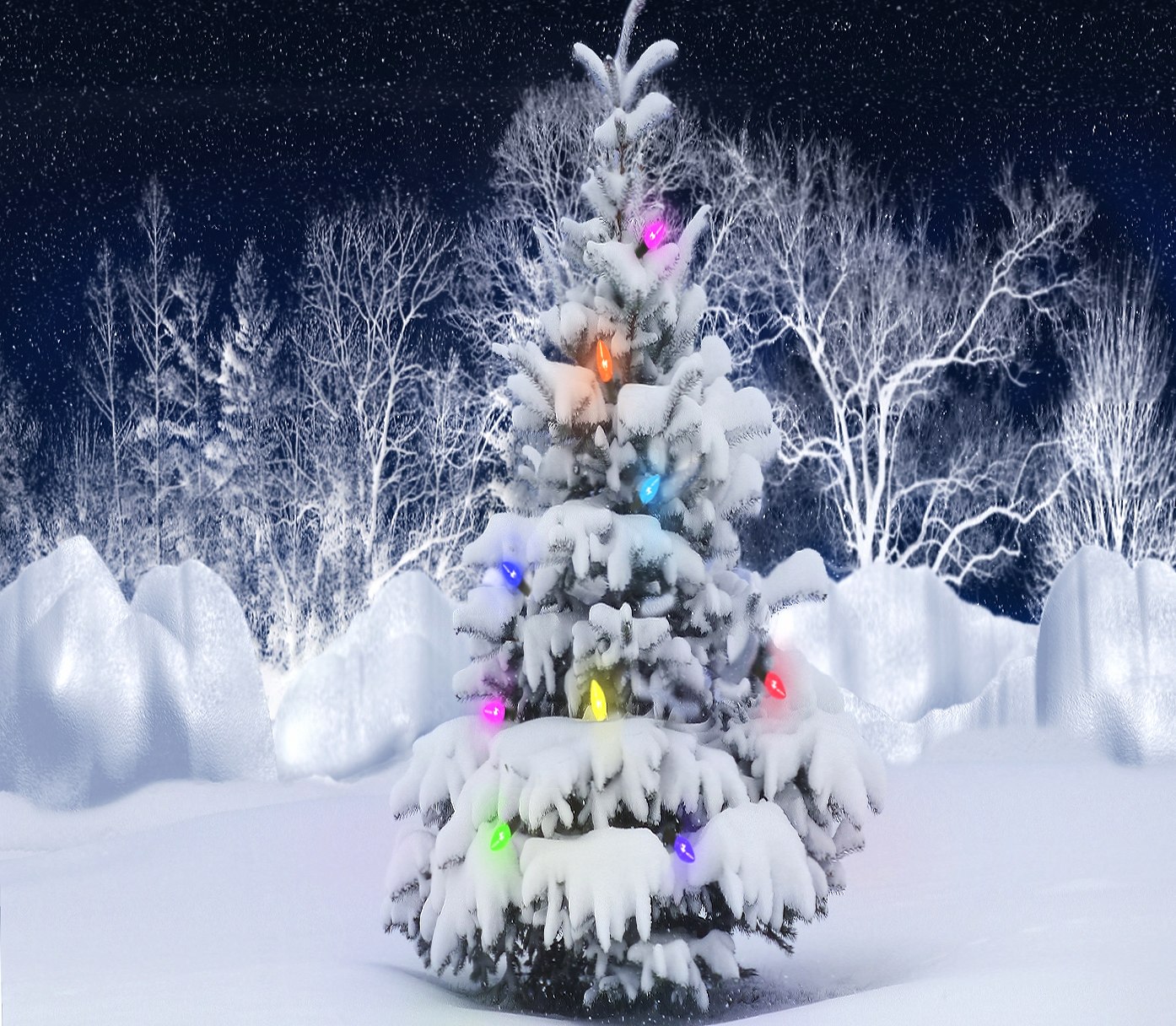 xmas tree at 640 x 1136 iPhone 5 size wallpapers HD quality