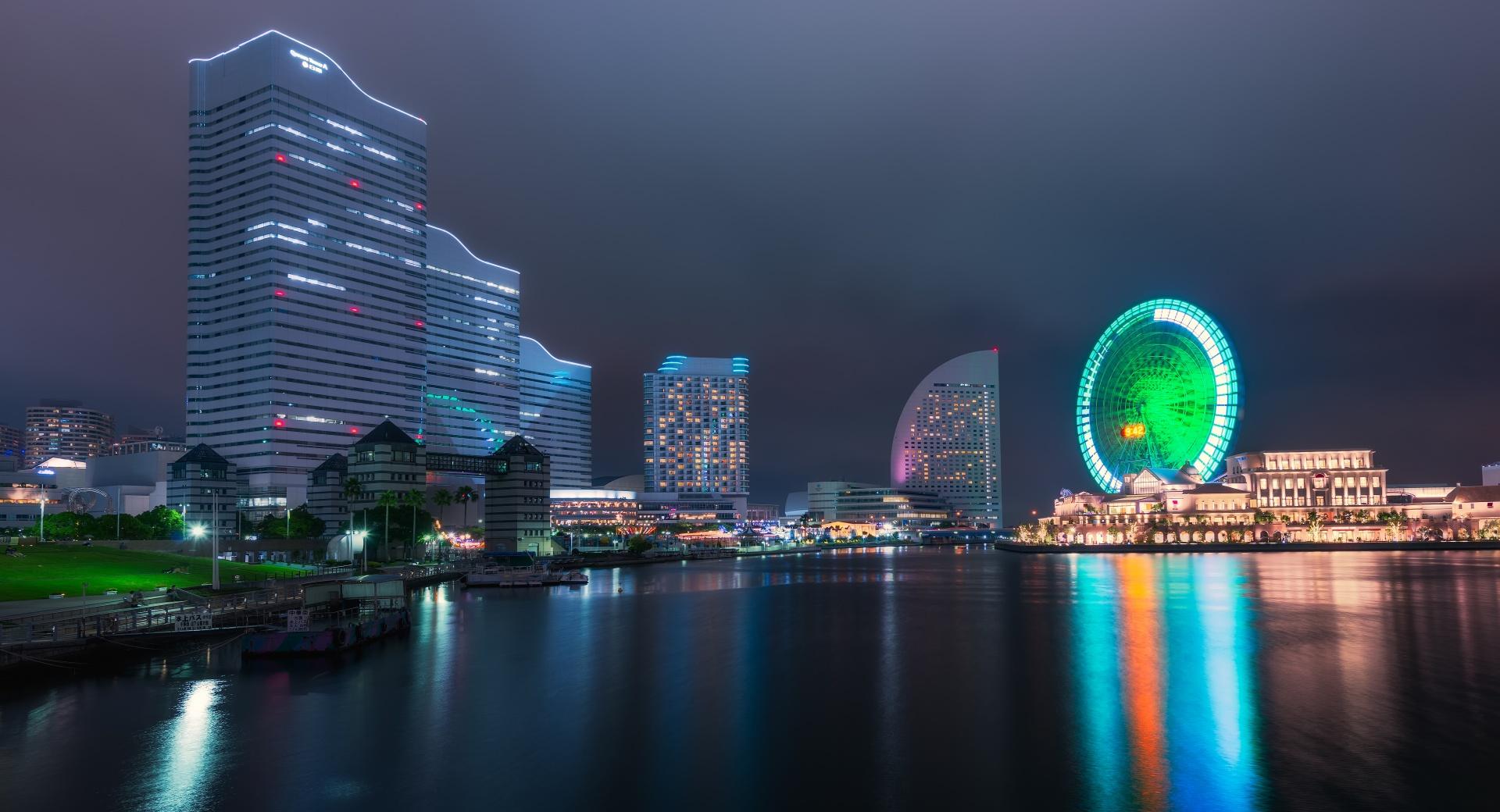 Yokohama Ferris Wheel wallpapers HD quality