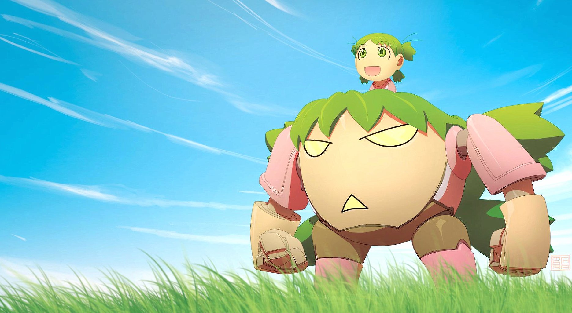 Yotsuba anime at 640 x 960 iPhone 4 size wallpapers HD quality
