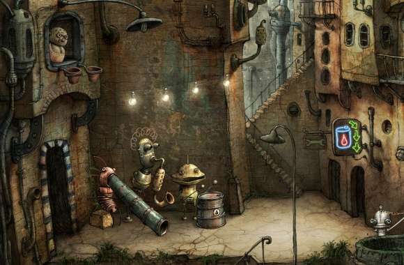Alley, Machinarium Game wallpapers hd quality