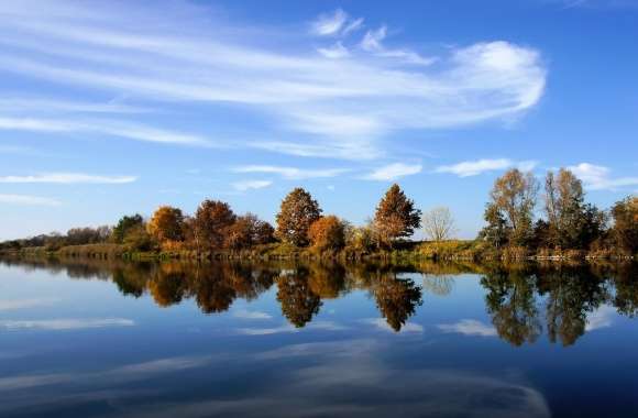 Autumn Lake wallpapers hd quality