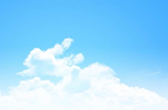 Clear Blue Sky Panorama wallpapers hd quality