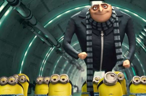 Despicable me gru and minions wallpapers hd quality