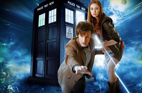 Doctor Who  Matt Smith and Karen Gillan