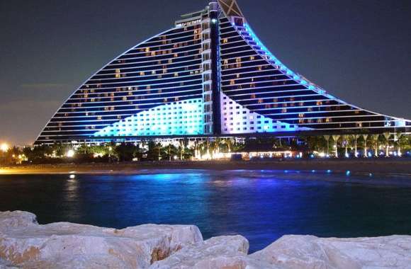 Dubai futuristic hotel