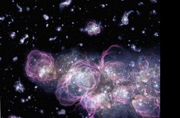 Fractals nebulae