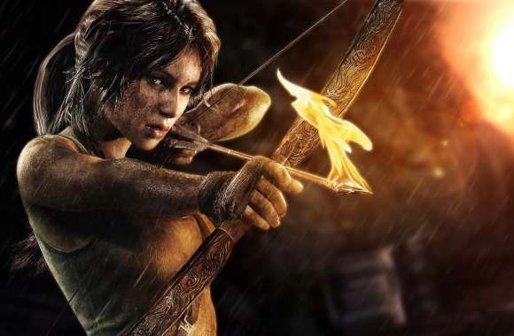 Lara Croft Bow and Arrow