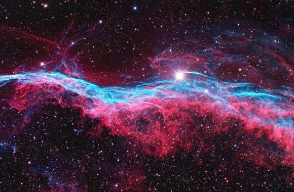 Light blue and pink nebula wallpapers hd quality