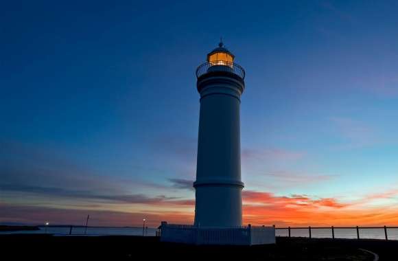 Lighthouse At Dusk