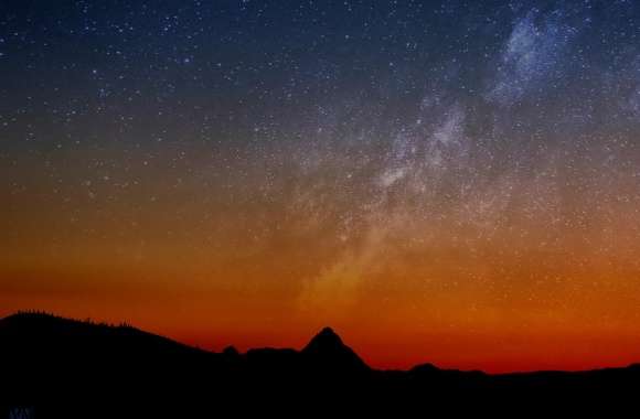 Milky Way Landscape by Yakub Nihat