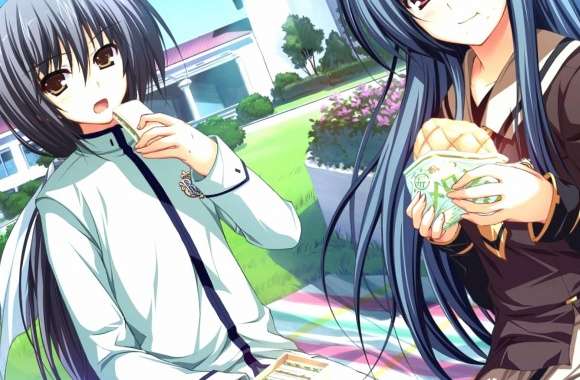 Moe kanzaki and kaoru nanjoh anime wallpapers hd quality