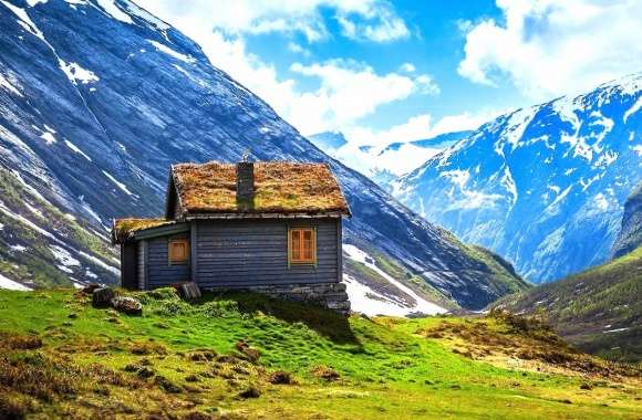 Norway mountain landscape