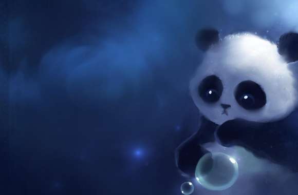 Sad Panda Painting