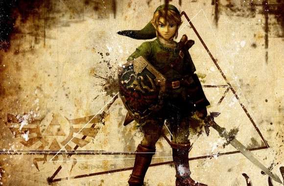The Legend of Zelda Vintage Background