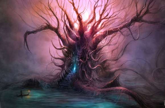 Weird tree fantasy wallpapers hd quality