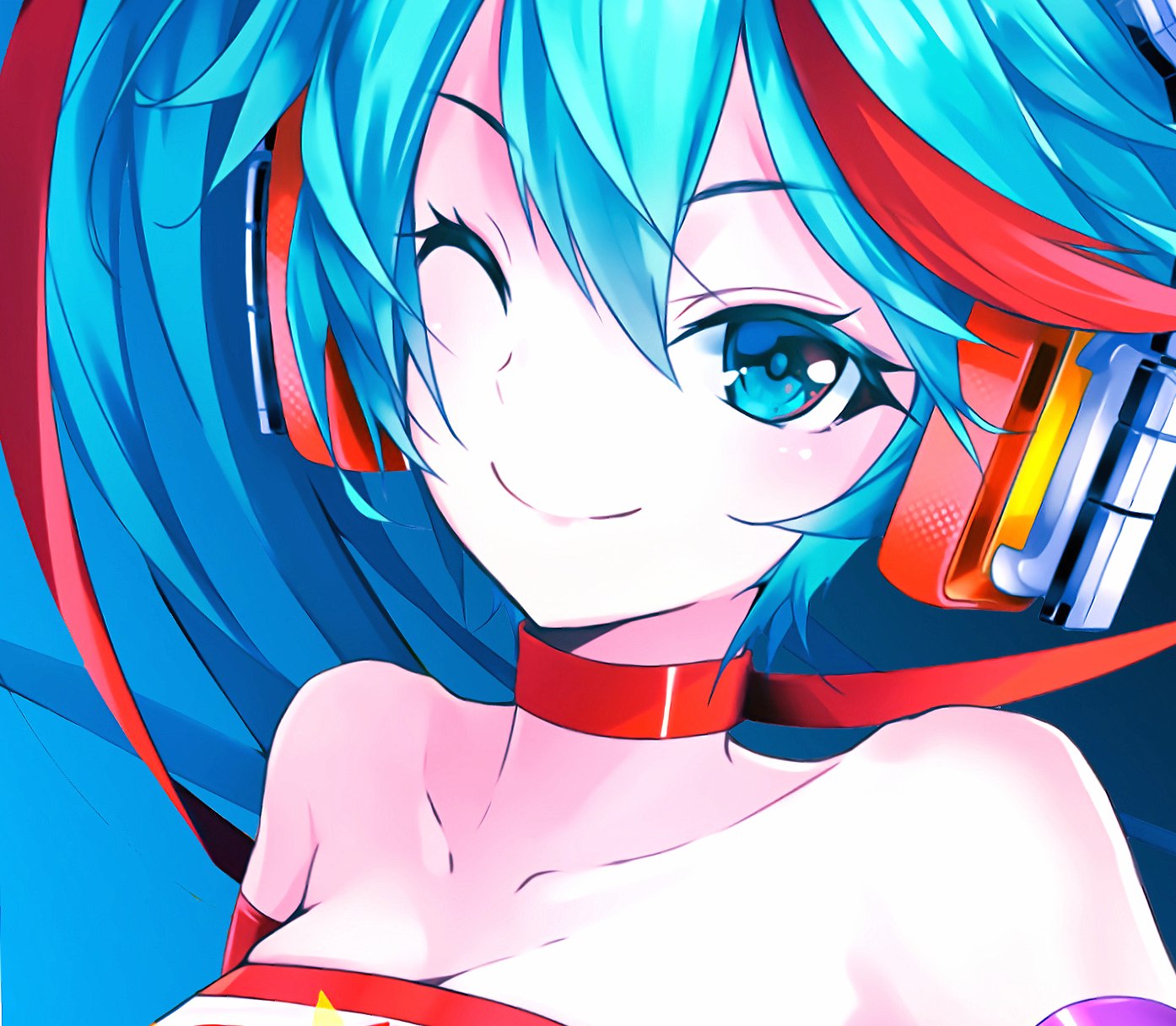 4K MIKU at 1152 x 864 size wallpapers HD quality
