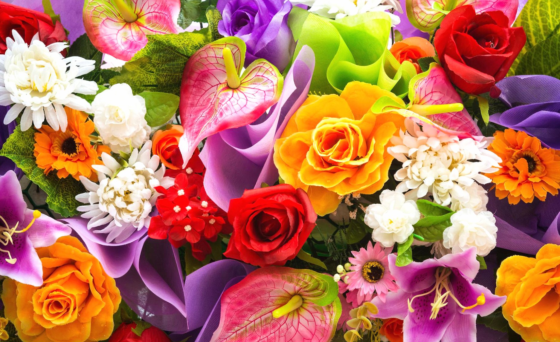 Amazing bouquet of flowers at 1280 x 960 size wallpapers HD quality