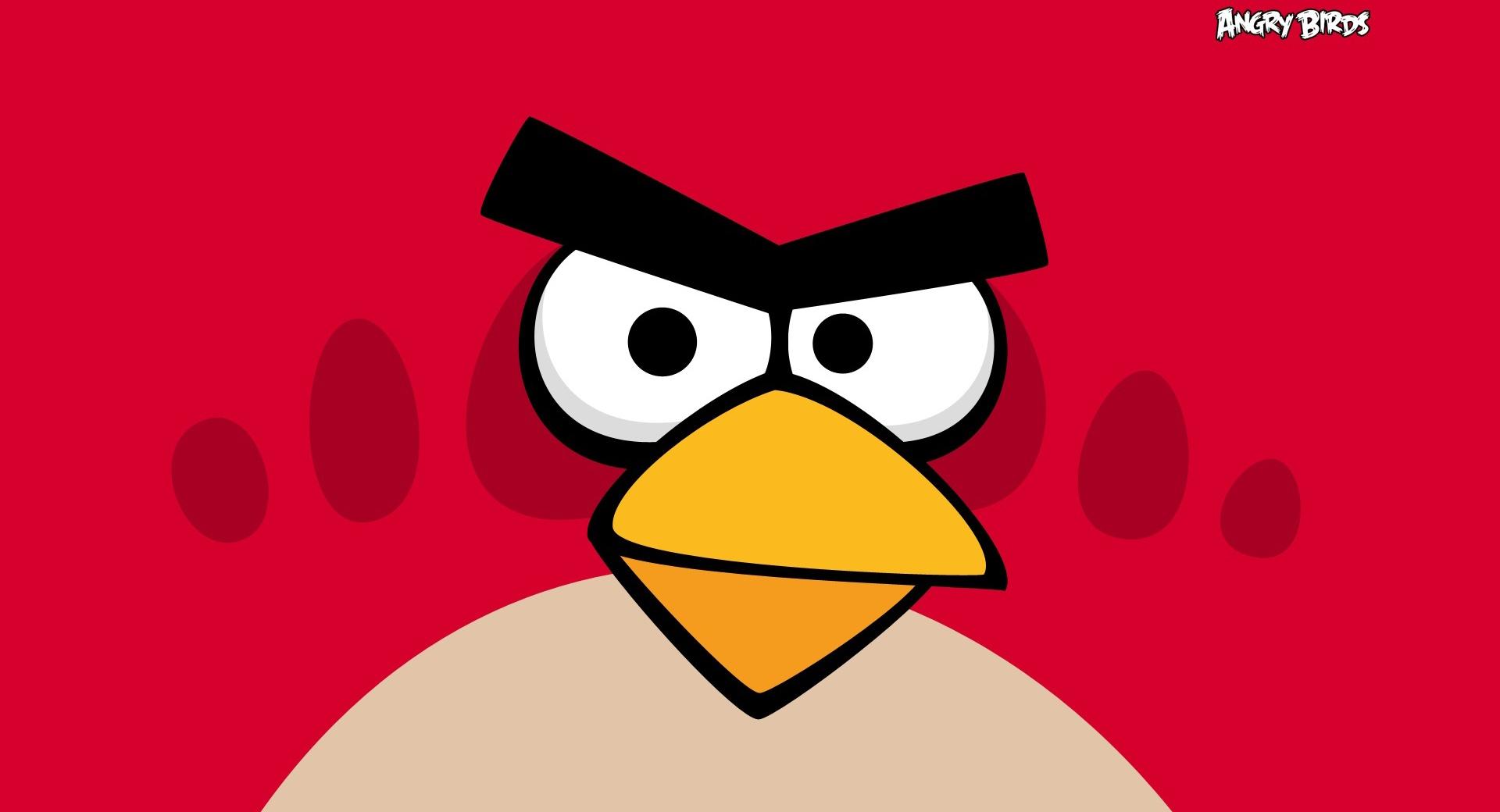 Angry Birds - Red Bird at 640 x 1136 iPhone 5 size wallpapers HD quality
