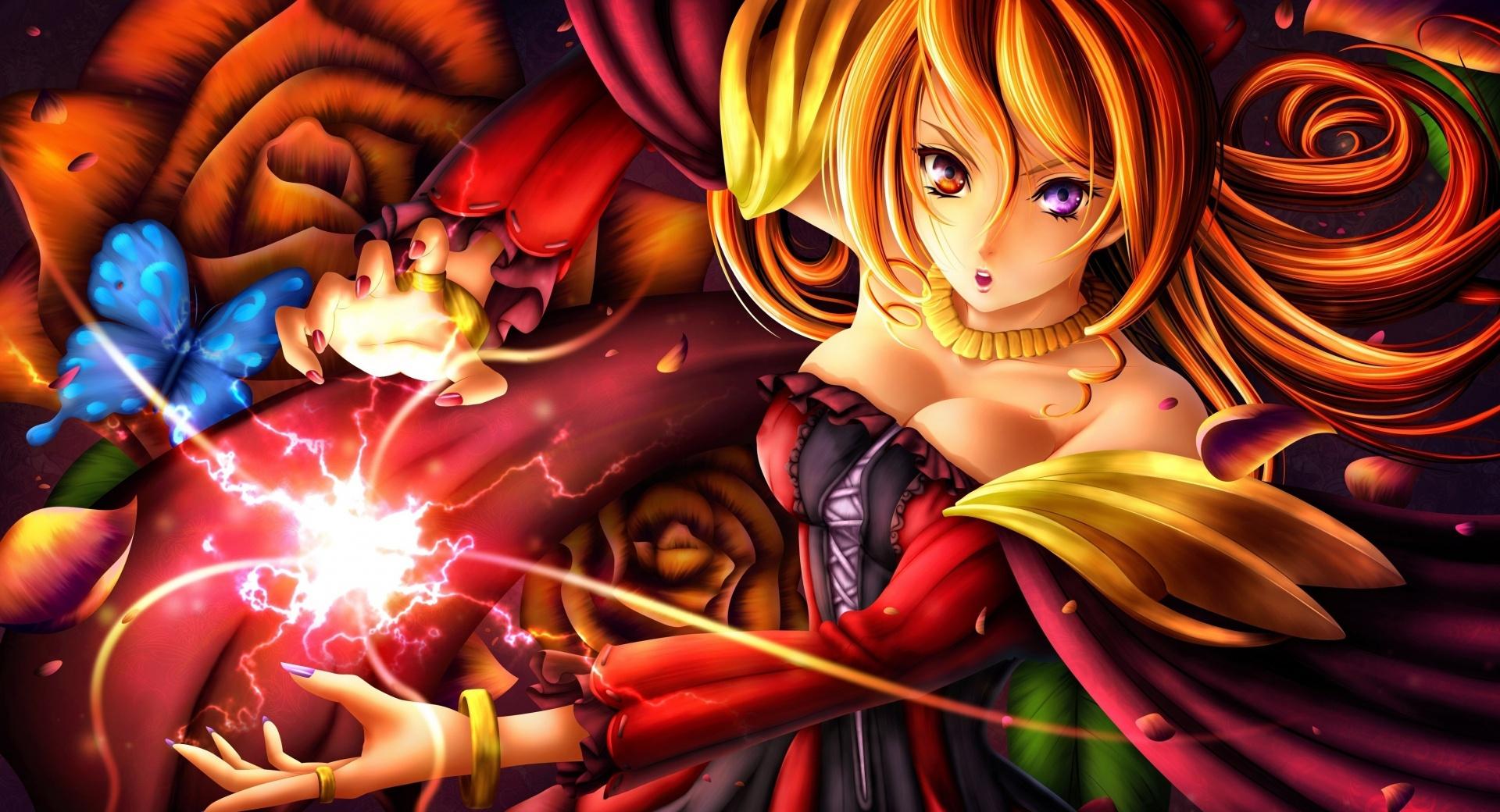 Anime Witch at 640 x 1136 iPhone 5 size wallpapers HD quality