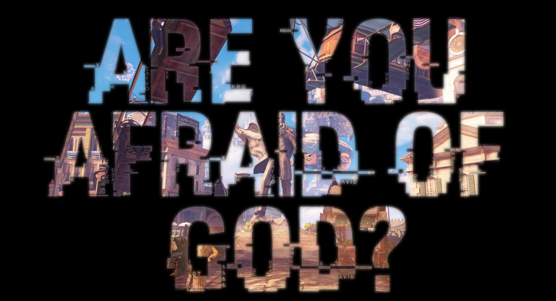 Are You Afraid of God at 1024 x 1024 iPad size wallpapers HD quality