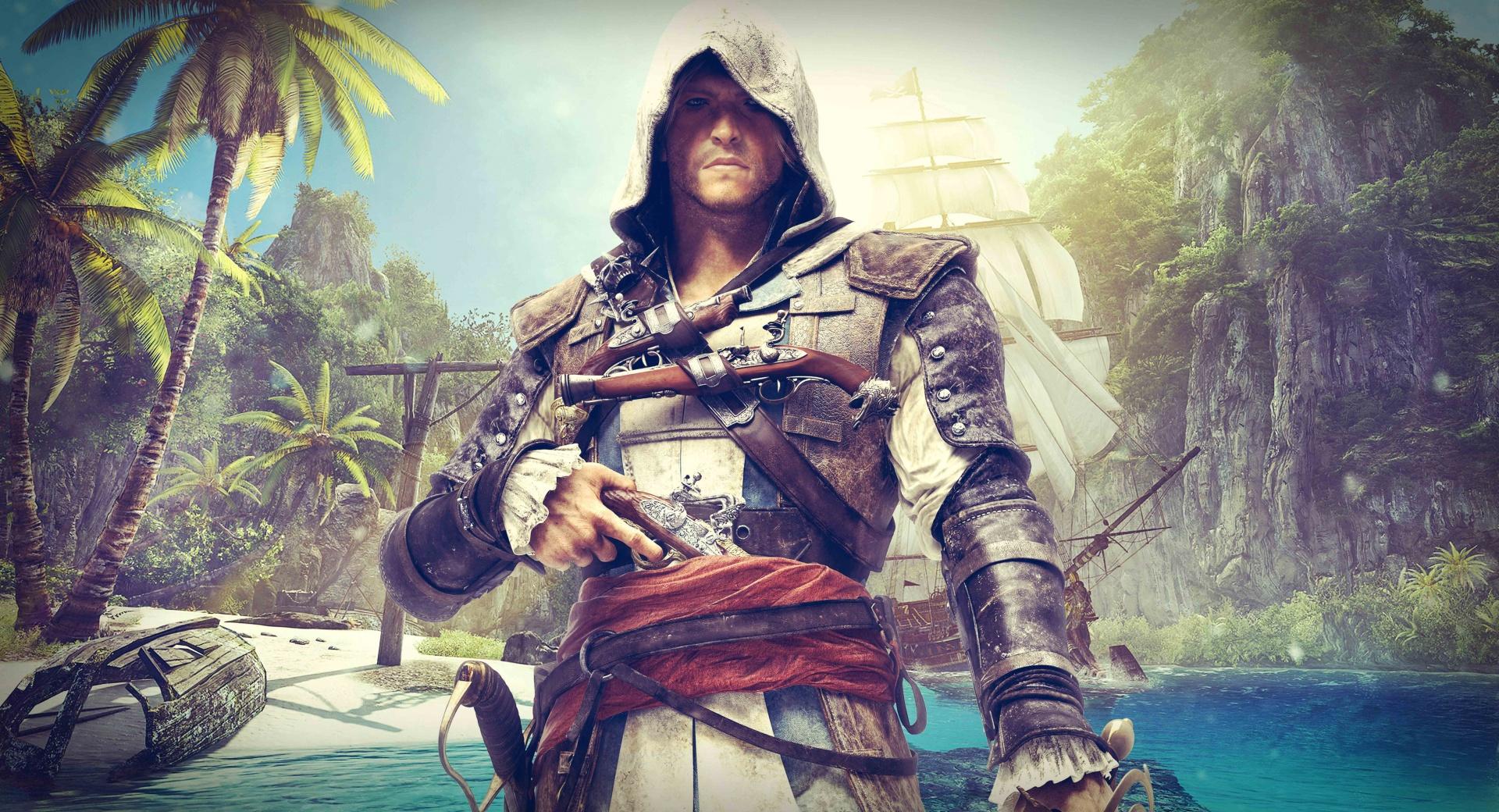 Assassins Creed Black Flag - Edward Kenway at 1024 x 768 size wallpapers HD quality