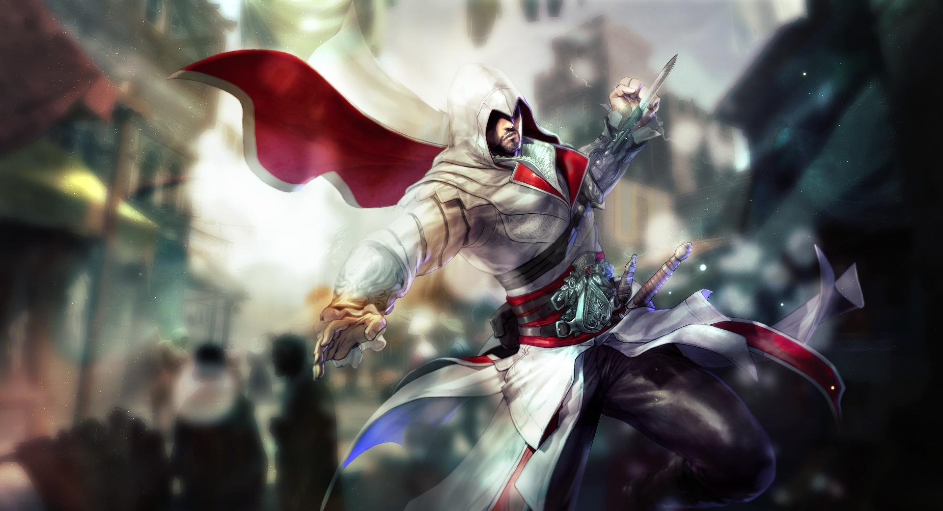 Assassins Creed Ezio Drawing at 1152 x 864 size wallpapers HD quality