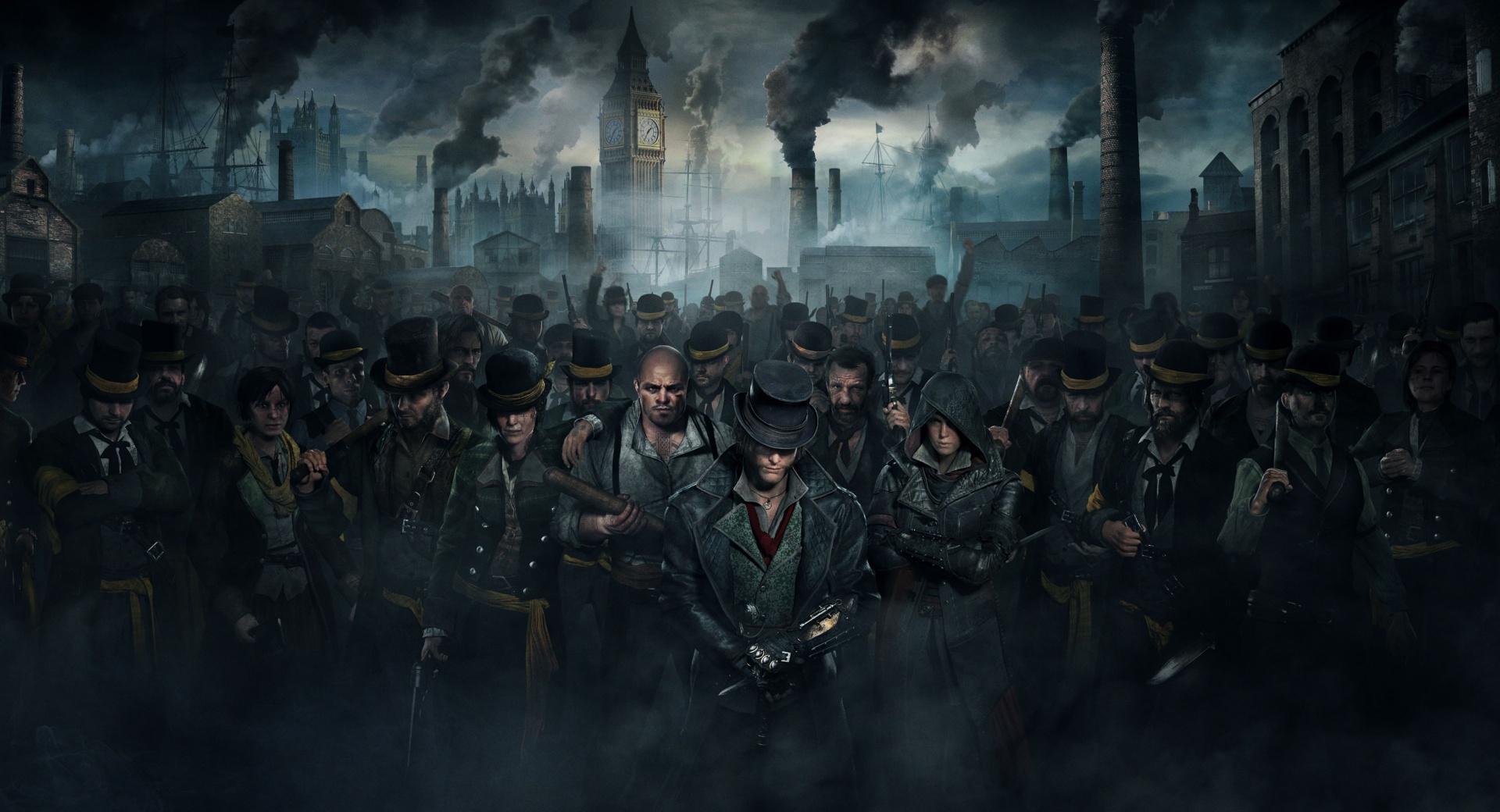 Assassins Creed Syndicate Gang 2015 video game wallpapers HD quality